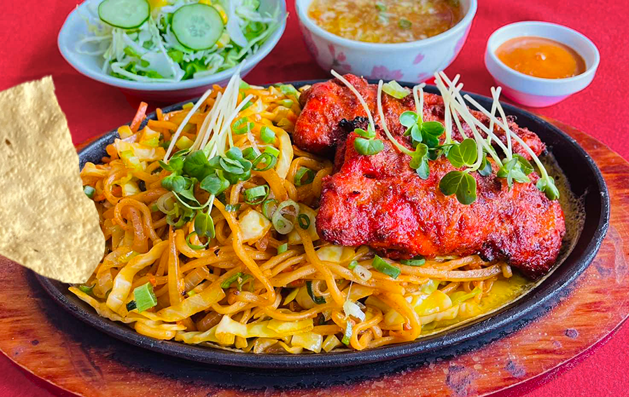 Chowmin&tikka2